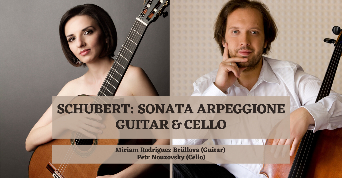 SCHUBERT SONATA ARPEGGIONE. Guitar and Cello.  Thumbnail